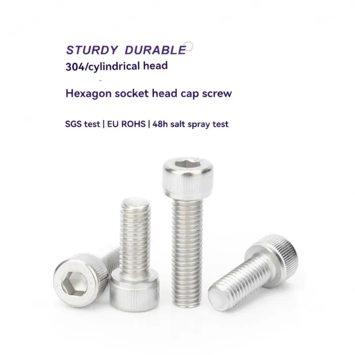 Cylindrical head hexagon socket screws M2.5*4