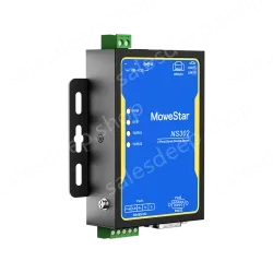 1 Port RS232 + 1 Port RS485/422 Serial to 100M Ethernet Server