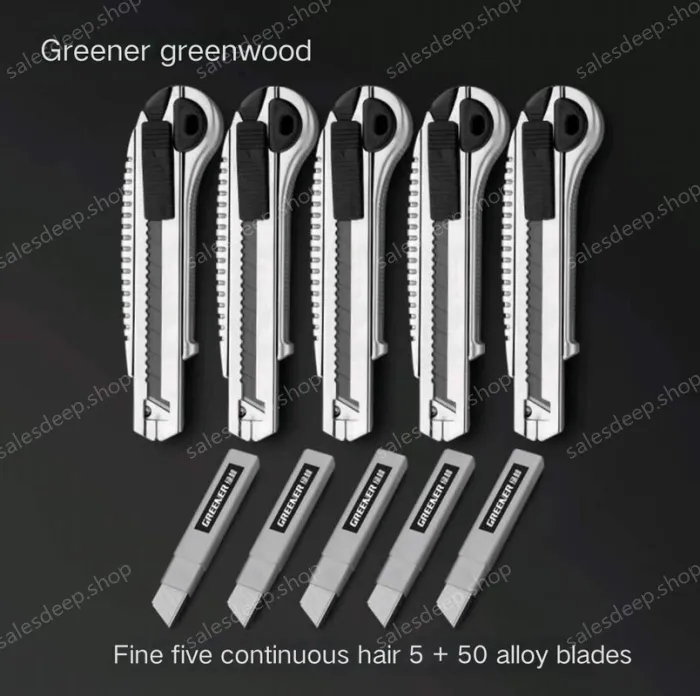 5 pieces of high-quality five consecutive shots + 55 alloy blades