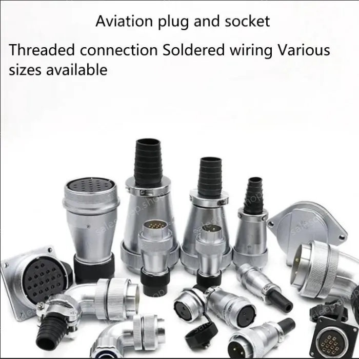 WS28-8-pole (2 thick, 6 thin) Socket Z