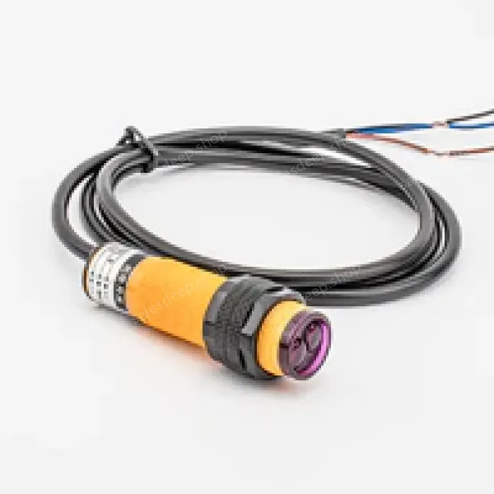 Diffuse Domenzi reflection photoelectric sensor E3F-R2PK PNP NO 10-36VDC 3 wires Detection distance:2m