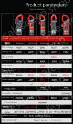 DE66A Measure AC Current No NCV