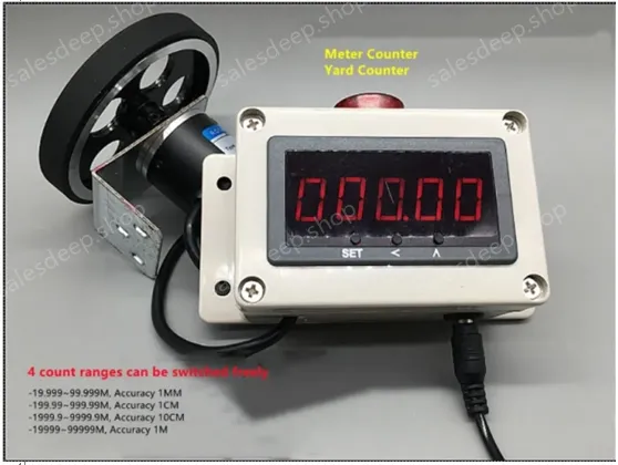 High-Precision Wheel Digital Display Meter Counter JM-02-2