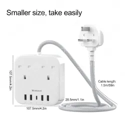 New Type C UK Power Strip