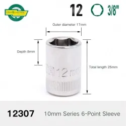 CALC-12mm-10mm series 3/8-12307