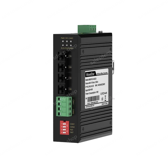2 Ports CAN-bus To Two Optical Ports
