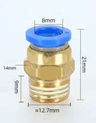 Pneumatic joints PC8-02